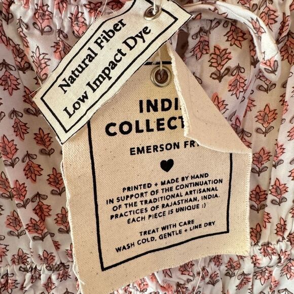 Emerson Fry Pink Floral Tank Top - Picture 5 of 12